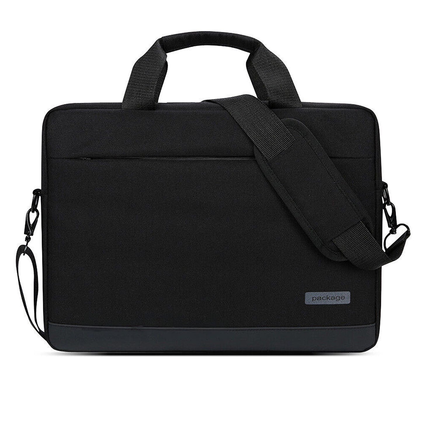Black Laptop Shoulder Bag Sleeve for Macbook Lenovo HP Briefcase Case