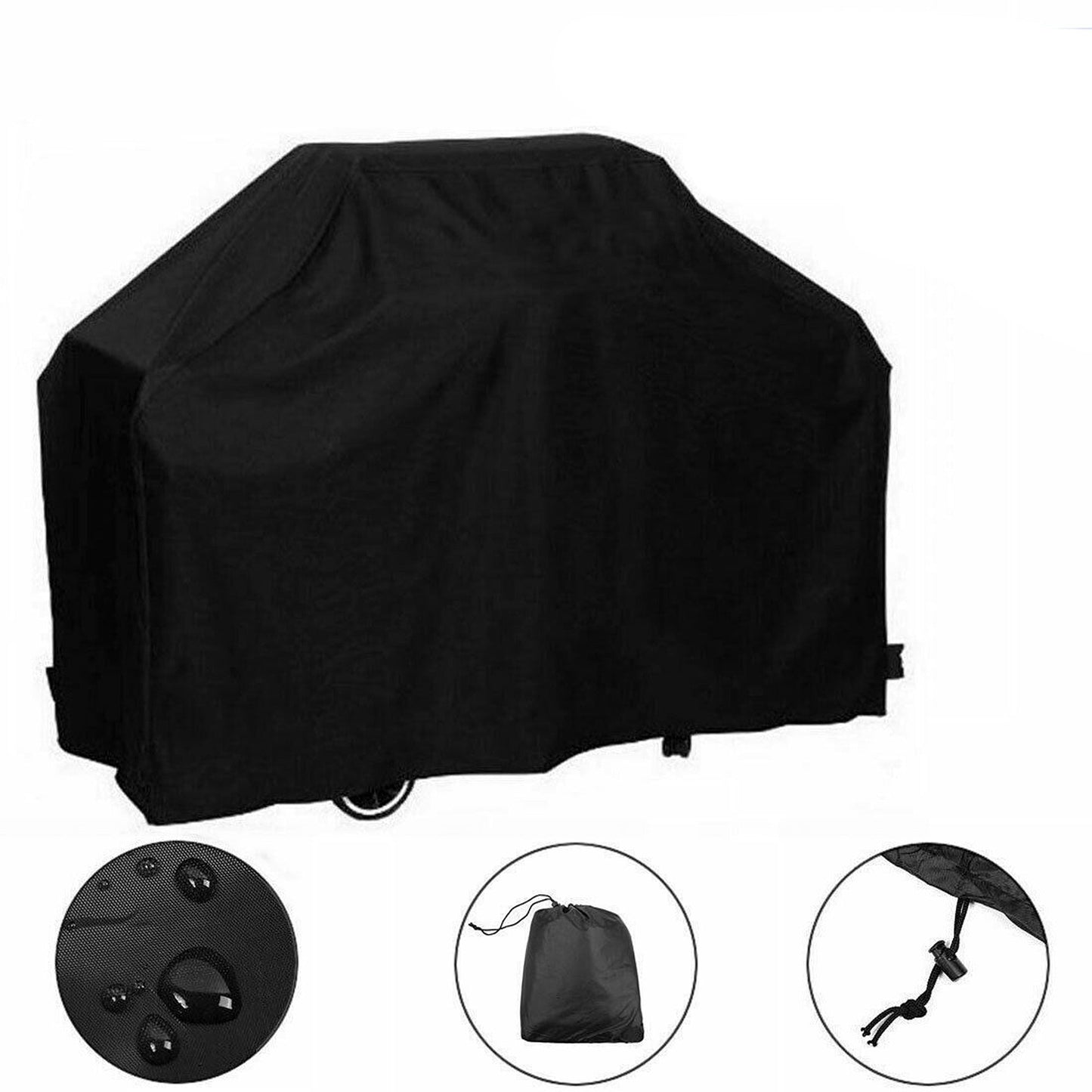 Waterproof Outdoor BBQ Cover for 2 4 6 Burner Gas Charcoal Barbecue Grill Protector