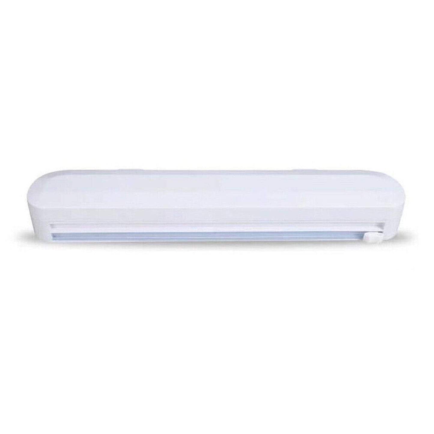 Kitchen Wrap Dispenser with Plastic Cutter for Foil and Cling Film