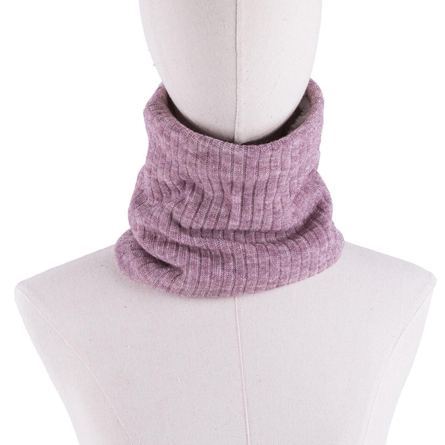 Thermal Warm Knitted Winter Scarf for Men and Women Thicken Chunky Tube