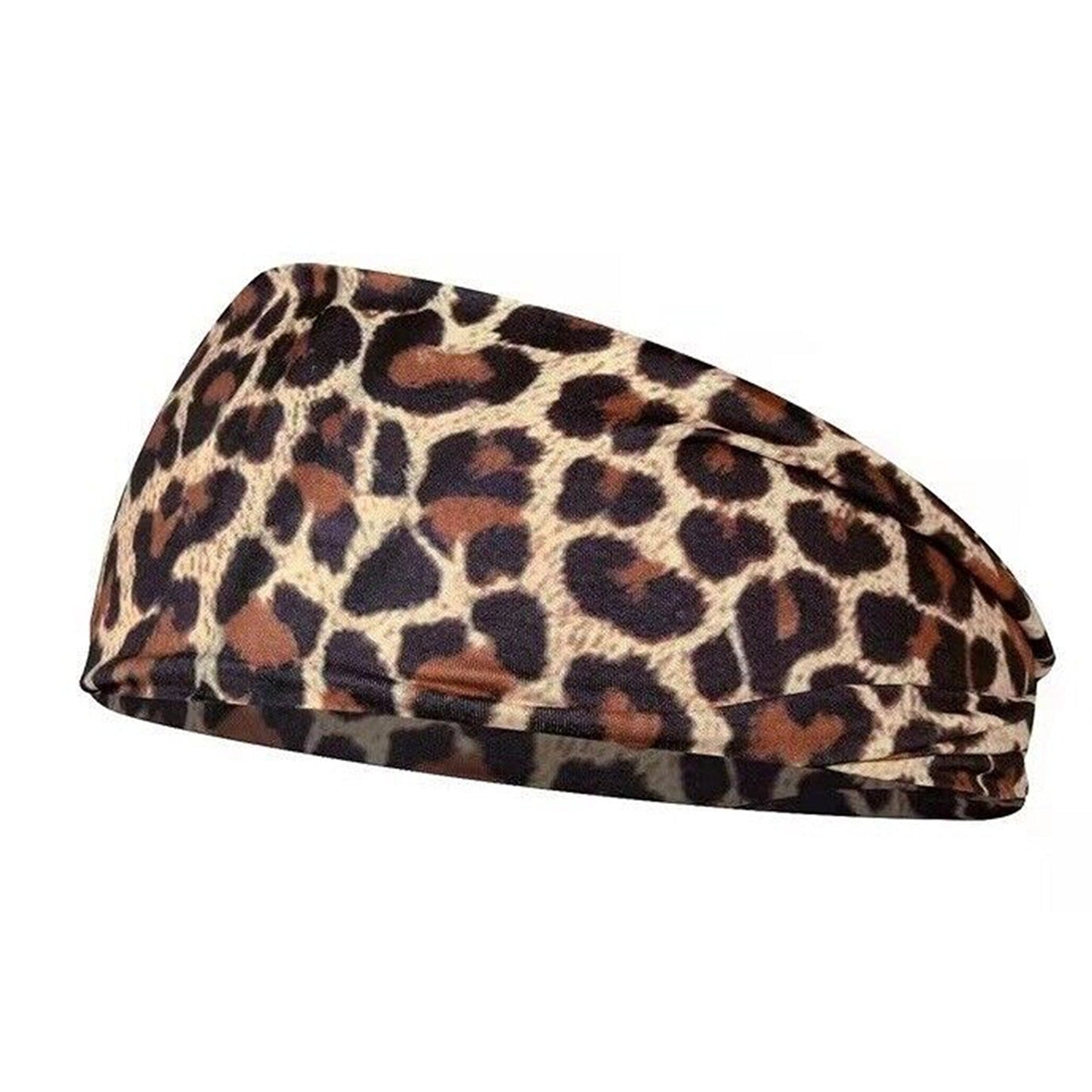 Wide Turban Elastic Bandana Women Yoga Sports Head Wrap