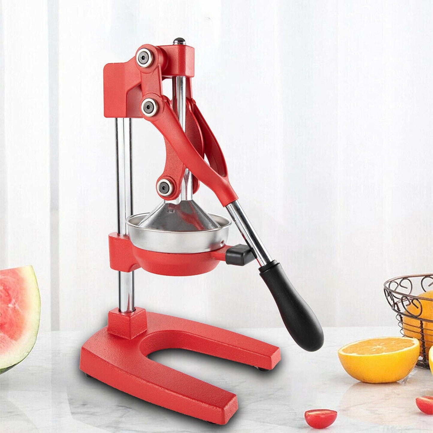 Manual Citrus Juicer Commercial Hand Press Extractor for Orange and Lemon