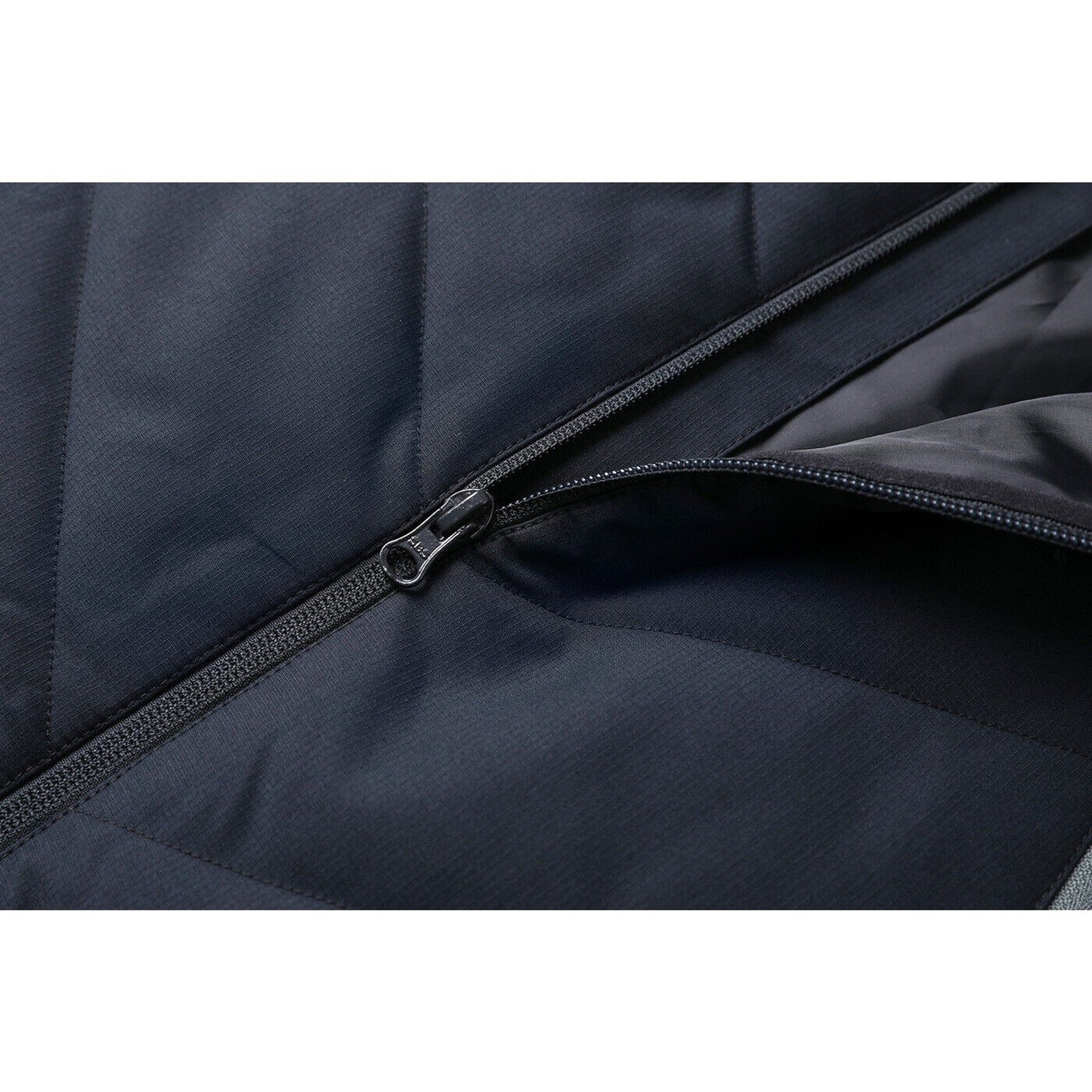Active Vegan Puffer Vest Quilted Down-Free Stretchy Side Panel