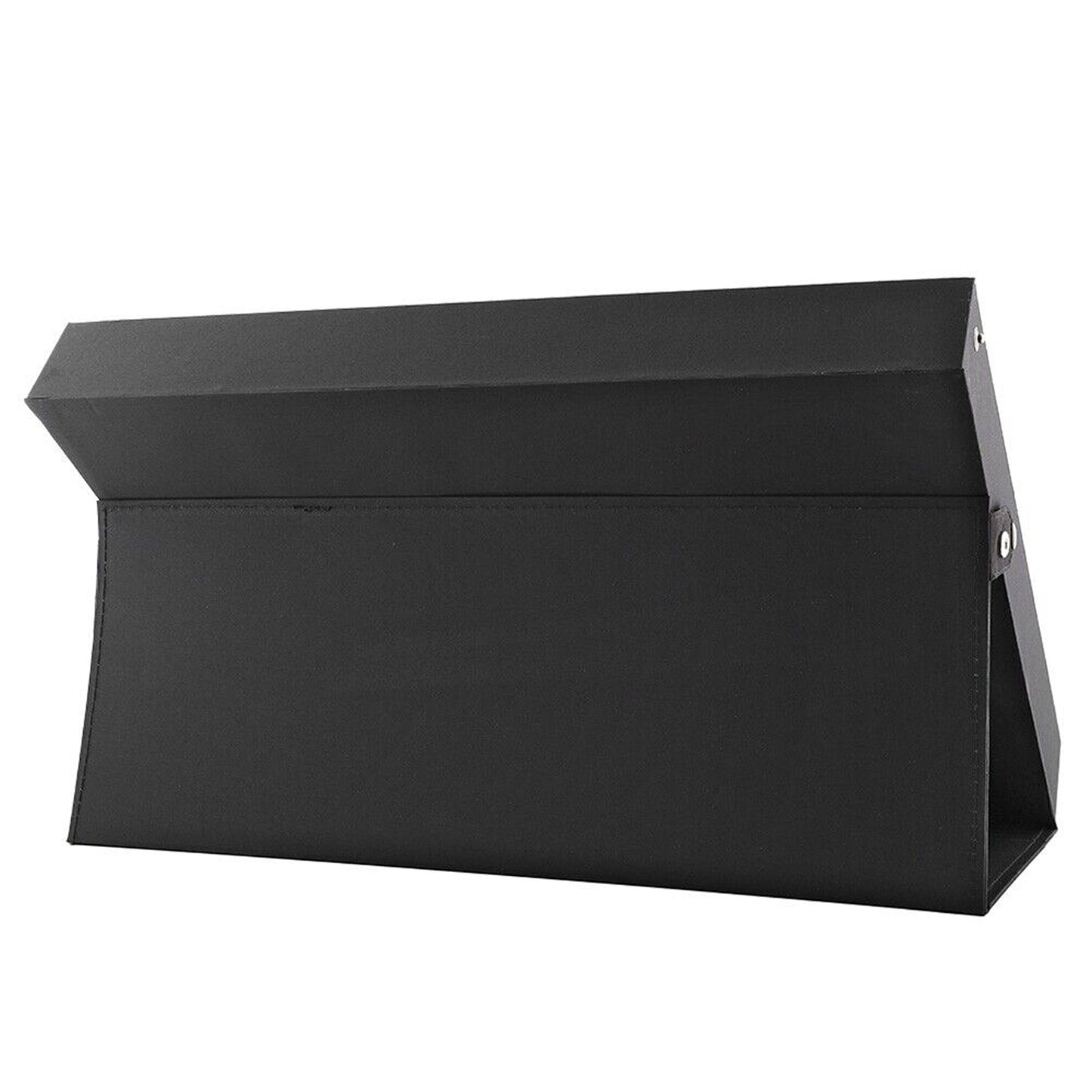 Eyewear Retail Display Case with 18 Grids and Cover Sunglasses Storage Box