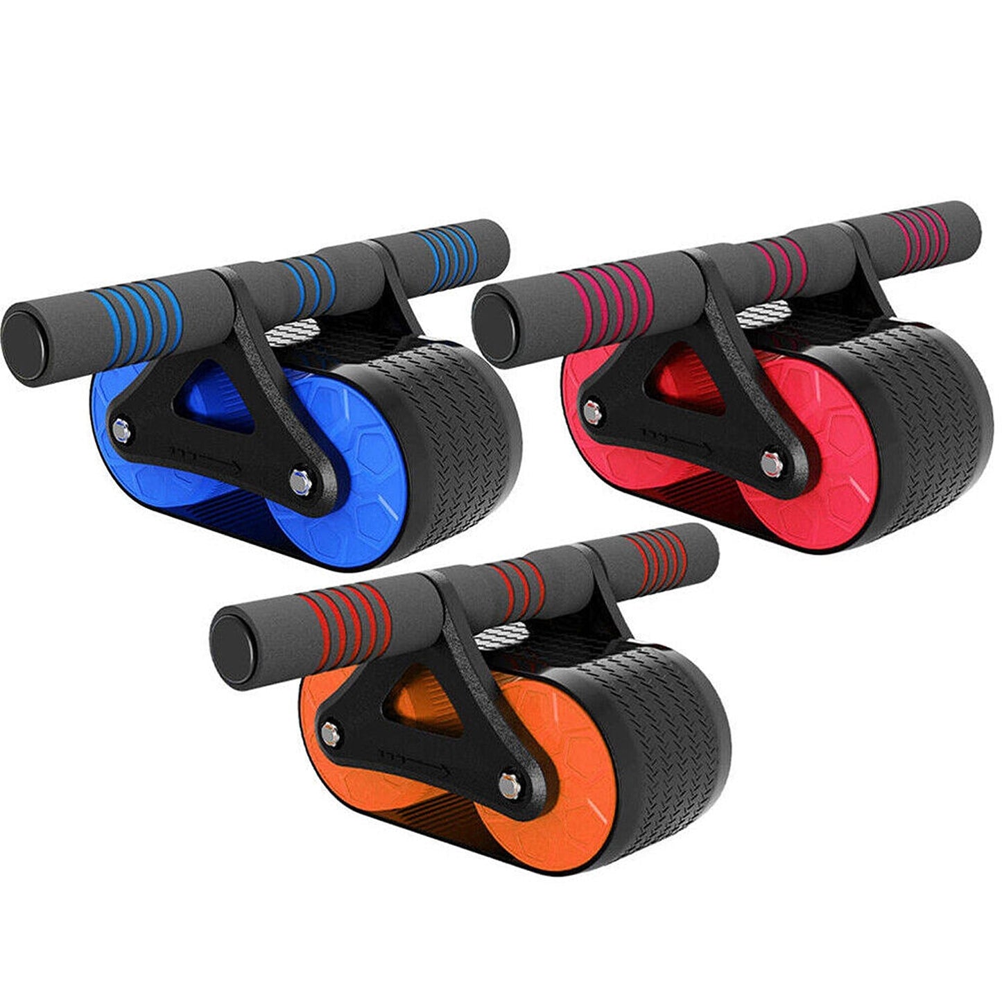 Automatic Rebound Fitness Abdominal Roller Anti Slip Wheel