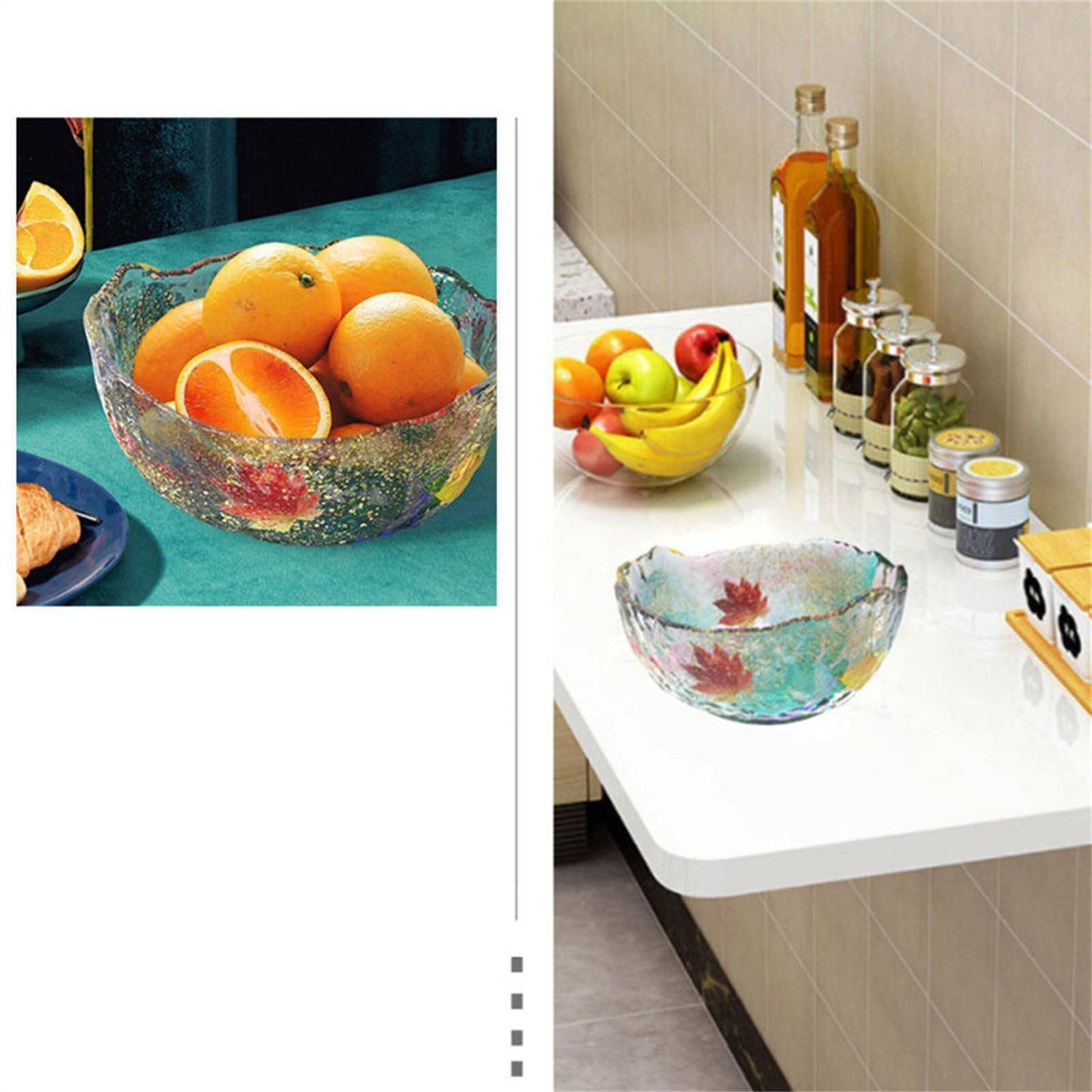 DIY Large Fruit Tray Resin Craft Mold Big Silicone Epoxy Mould Box