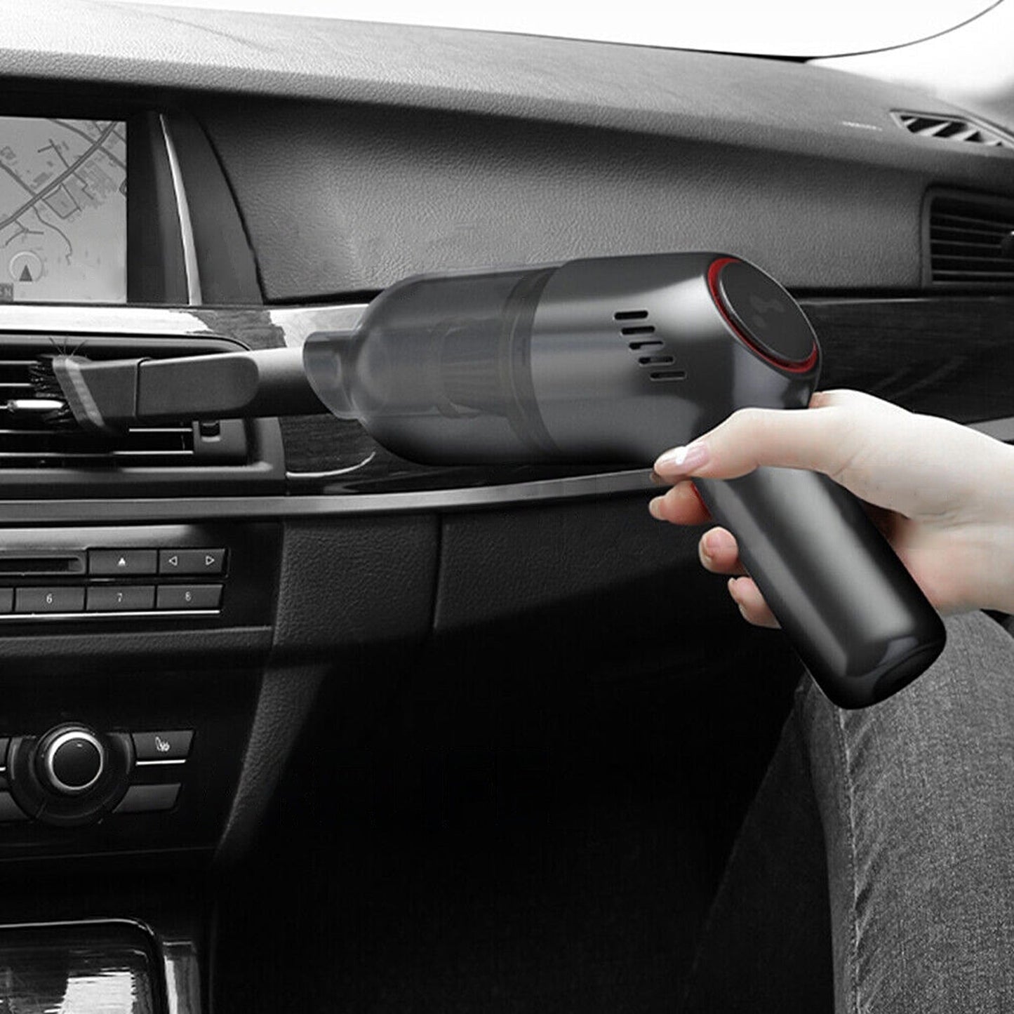 Efficient Mini Vacuum for Car and Home Powerful Handheld Cleaner