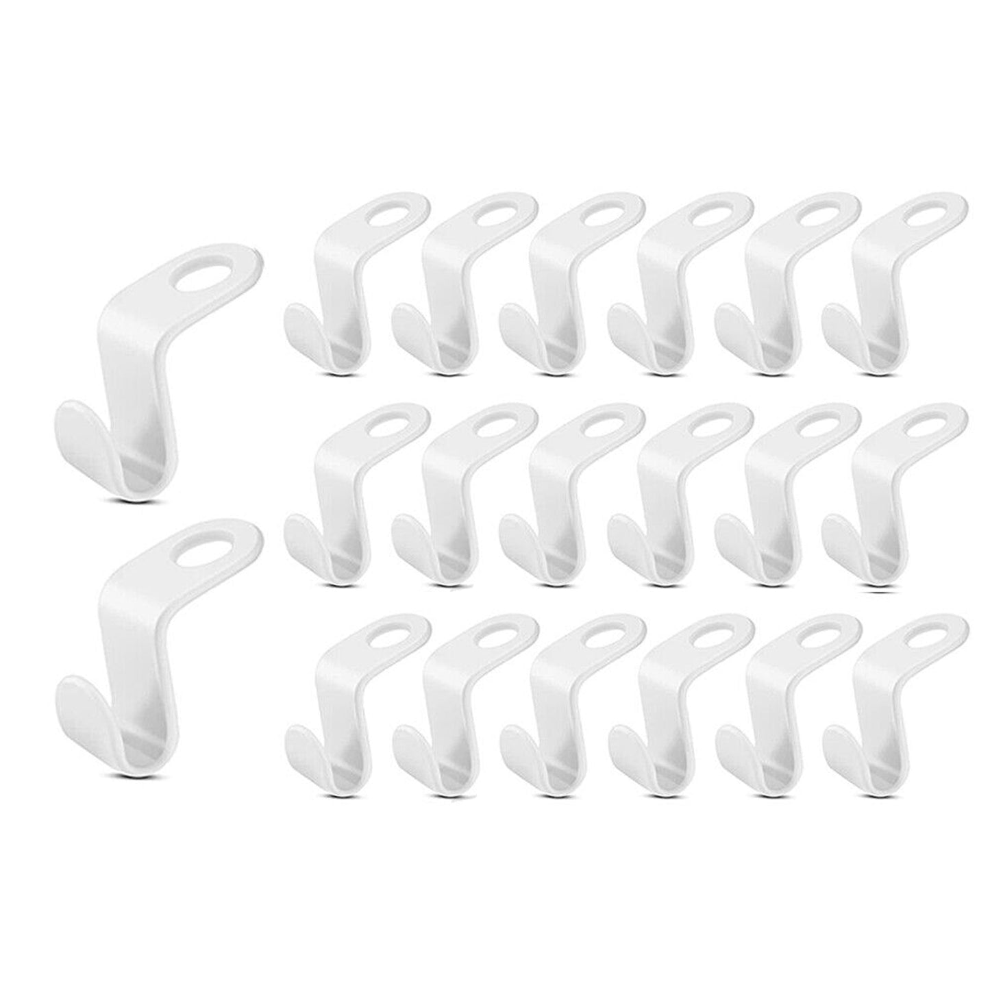 Space-Saving Clothes Organizer Cascading Hanger Connector Hooks