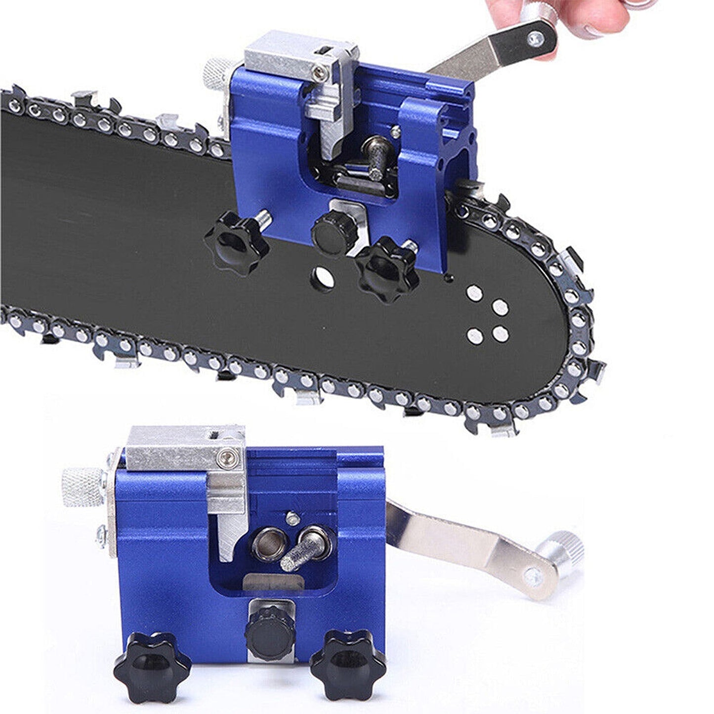 Portable Tool for Chainsaw Blade Sharpening