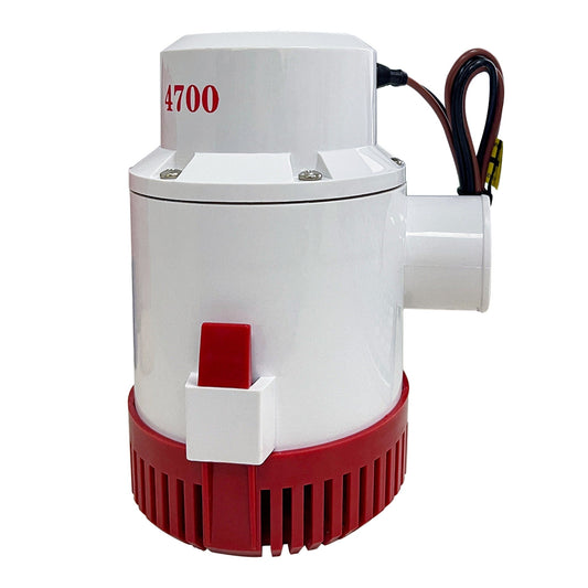 Bilge Pump 4700 GPH Submersible Water Removal for Marine Boats 12V