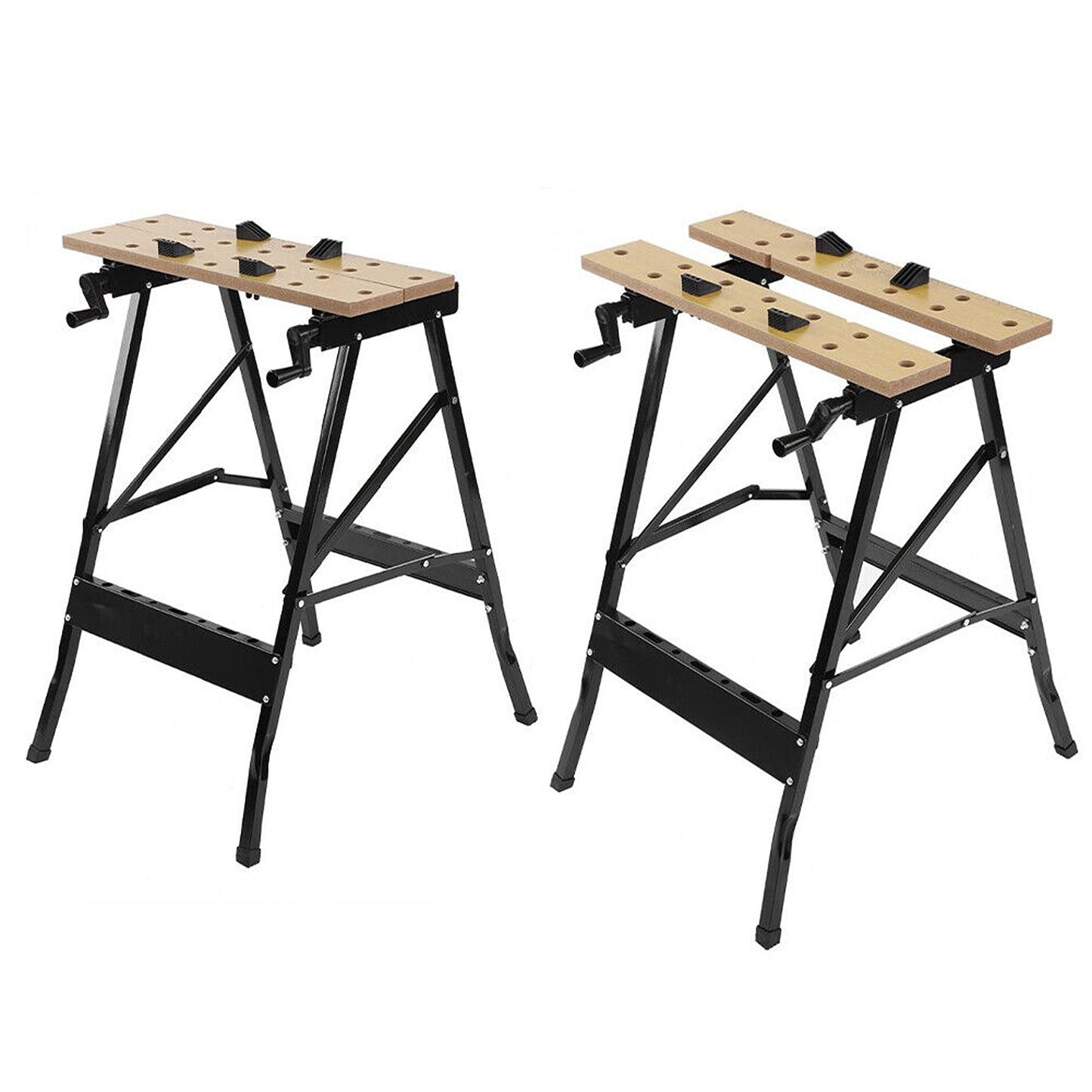 Swivel Clamp Folding Workbench Adjustable Table