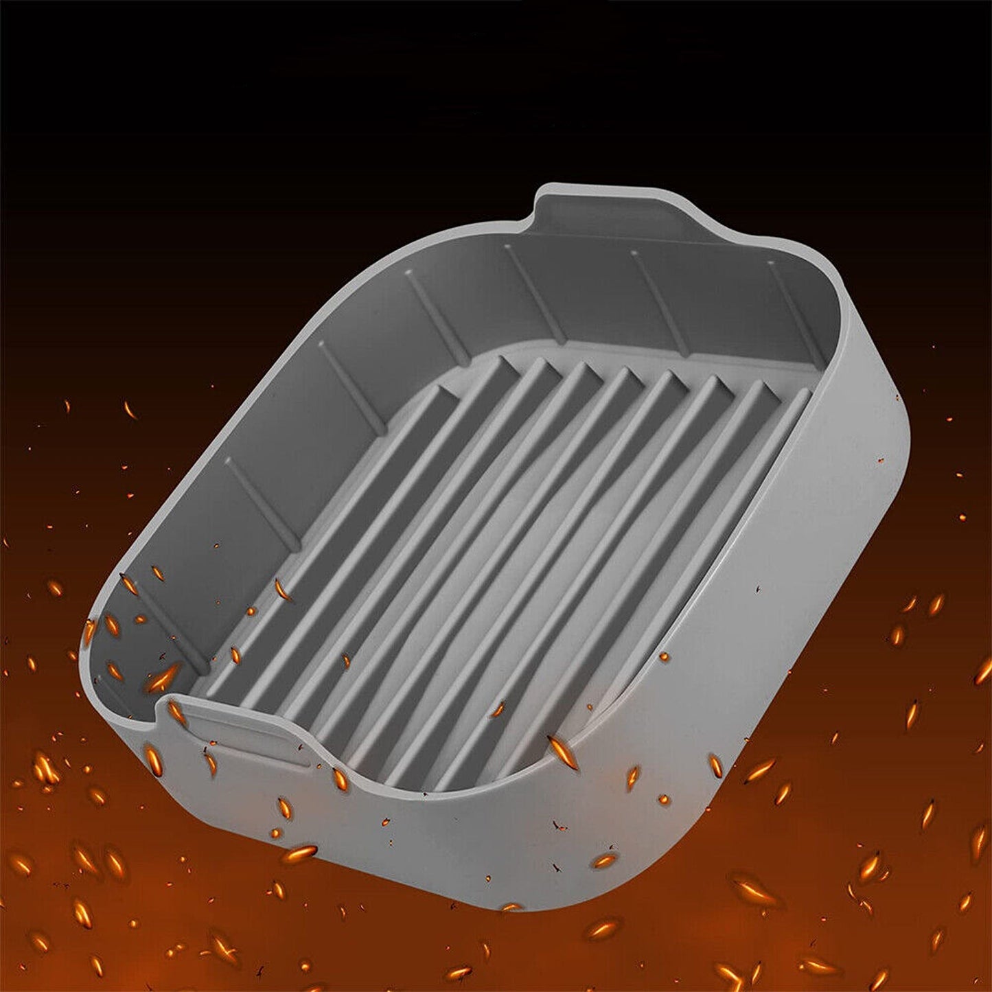 Reusable Silicone Basket Liner for Air Fryers Non-Stick Baking and Cooking Mat