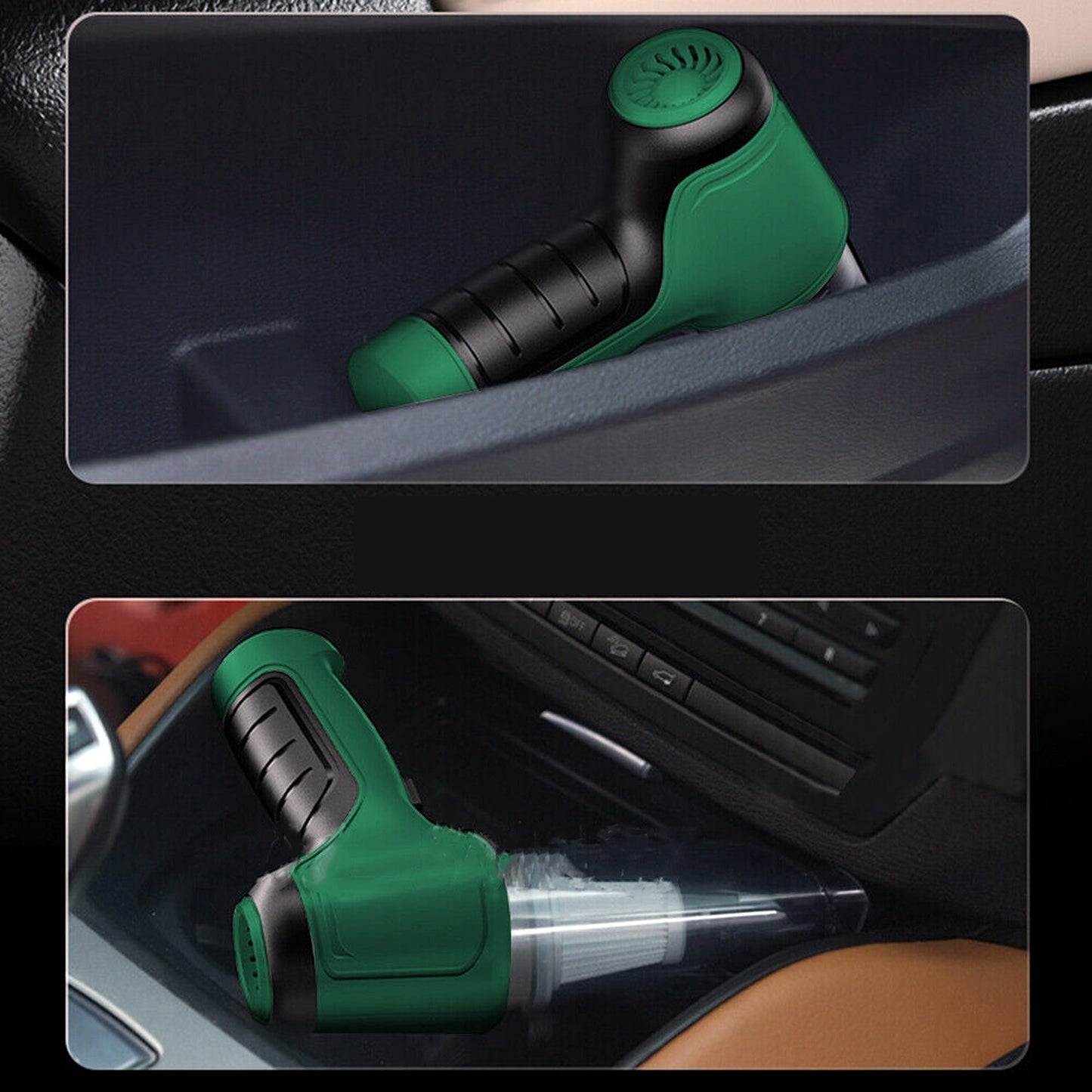 Mini Air Duster Handheld Cordless Vacuum Cleaner for Home and Car