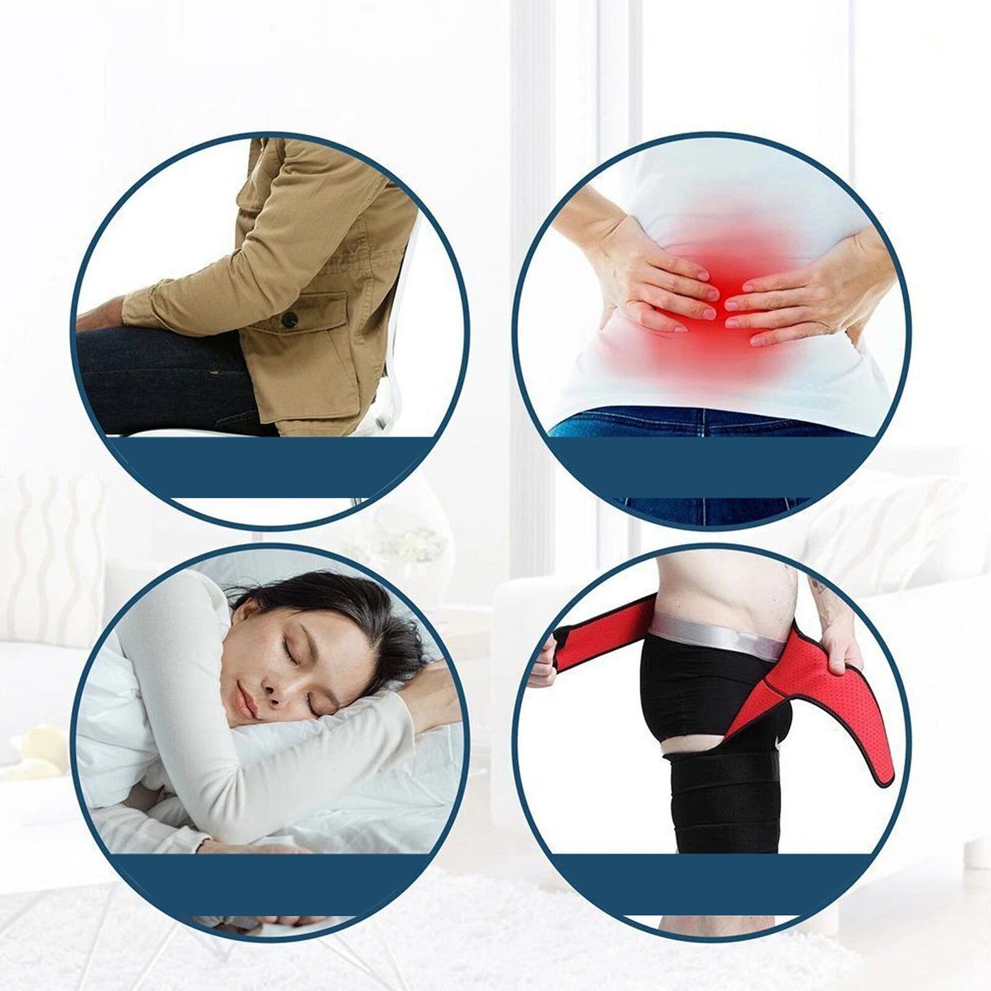 Compression Hip Brace for Sciatica and Thigh Support