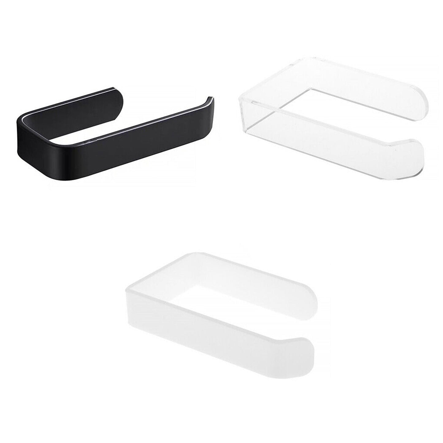 Wall-Mounted Bathroom Towel and Toilet Paper Holder