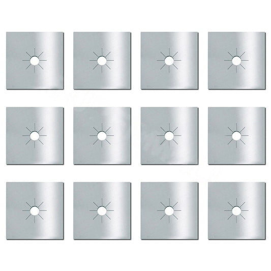 16pcs Stove Burner Covers Reusable Non-Stick Gas Range Protectors