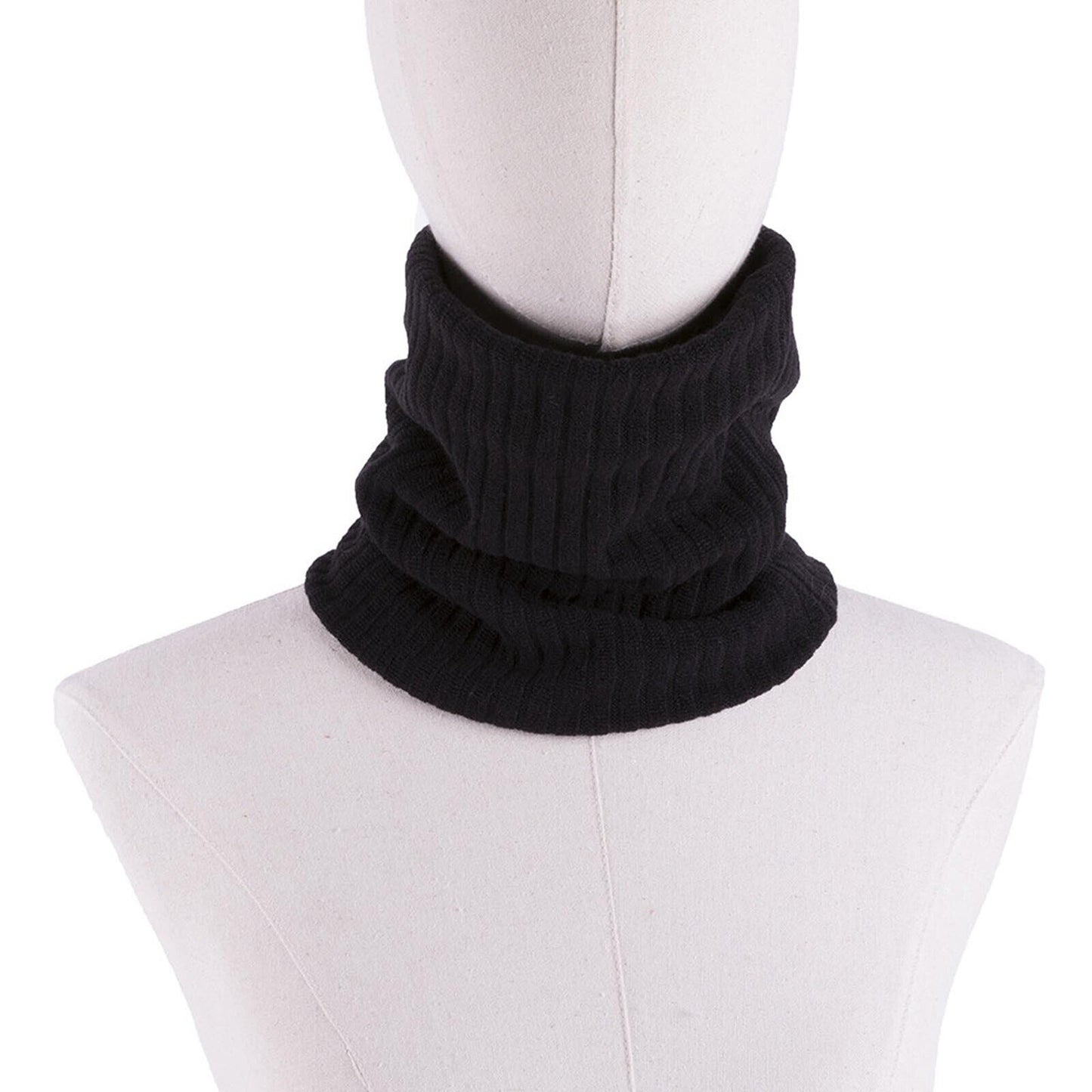 Thermal Warm Knitted Winter Scarf for Men and Women Thicken Chunky Tube