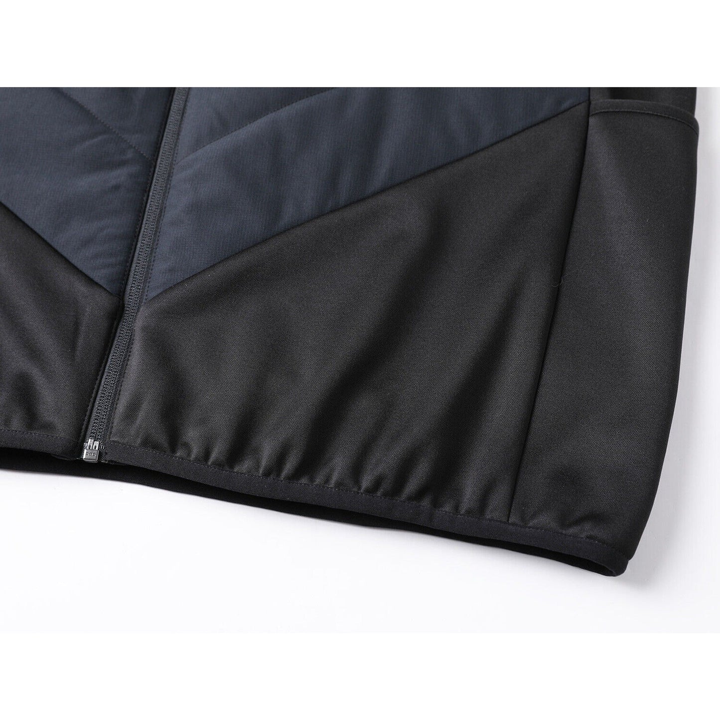 Active Vegan Puffer Vest Quilted Down-Free Stretchy Side Panel