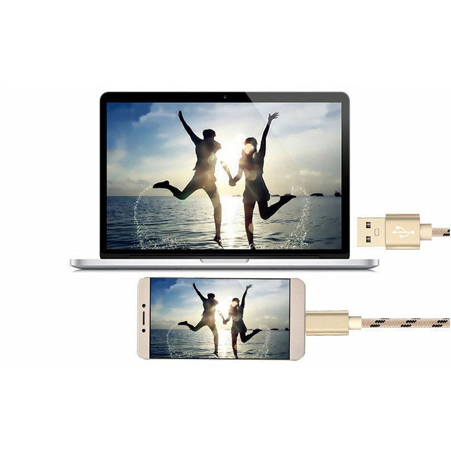 Fast Charging USB-C Type C Cable 3M Data Transfer for Samsung Galaxy