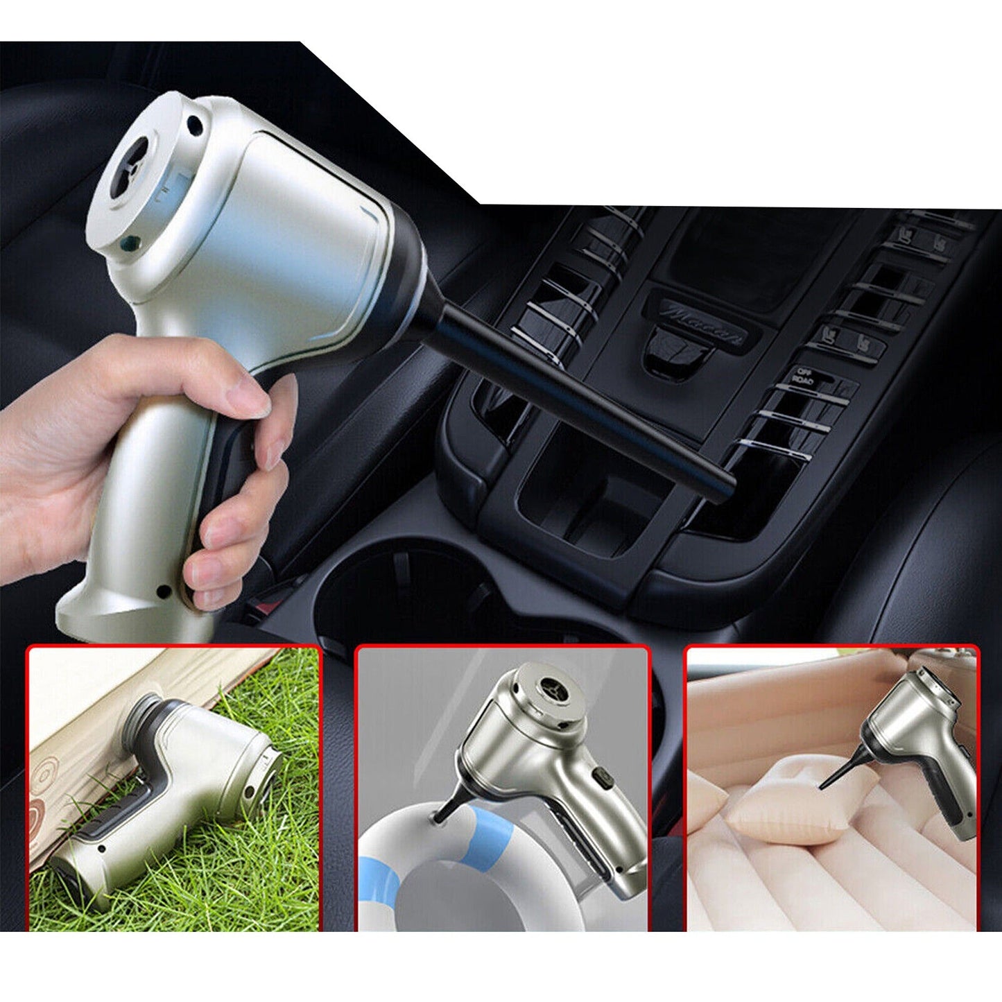 Cordless Handheld Vacuum for Home and Car Mini Air Duster