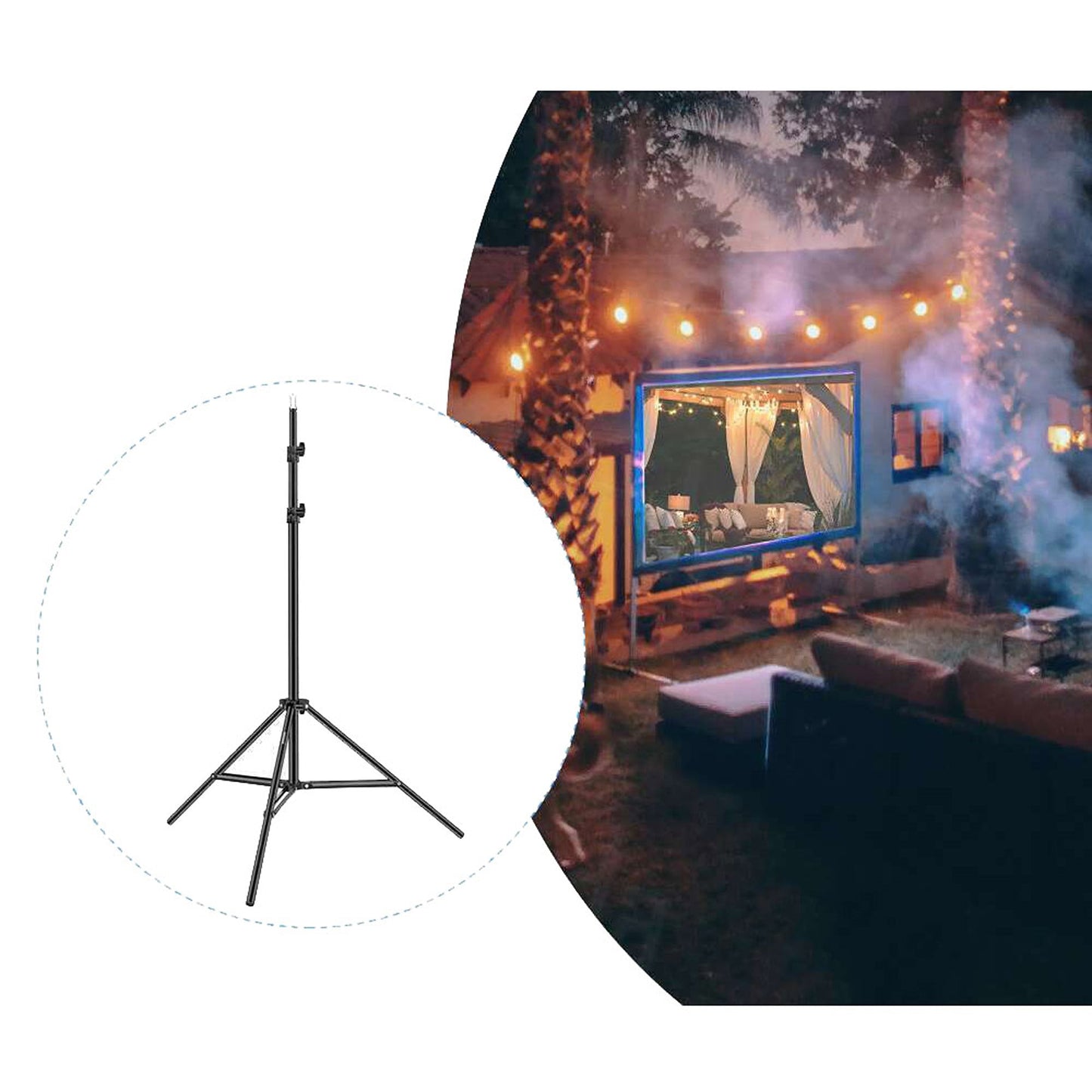Adjustable Projector Stand Portable Laptop and Tablet Bracket