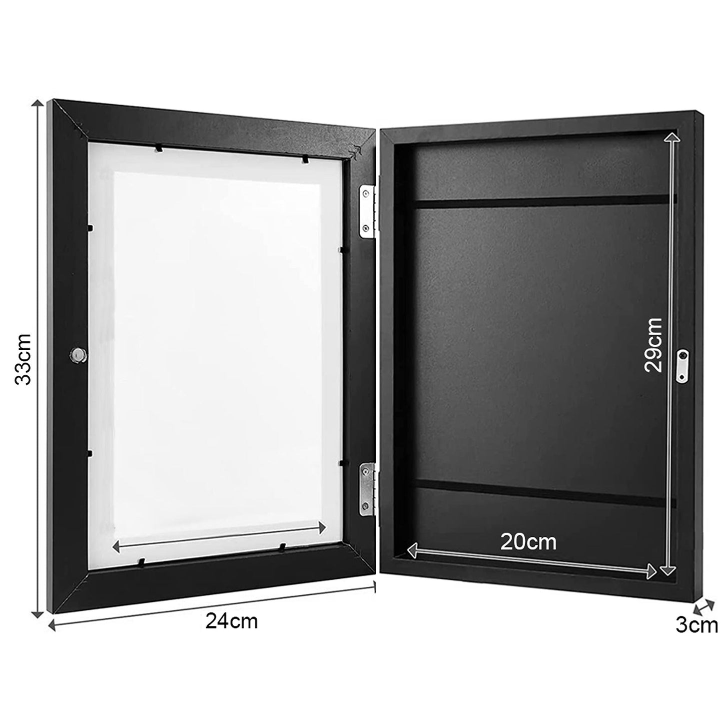 Wooden Art Display Frames Holds 150 Pictures for Art Projects