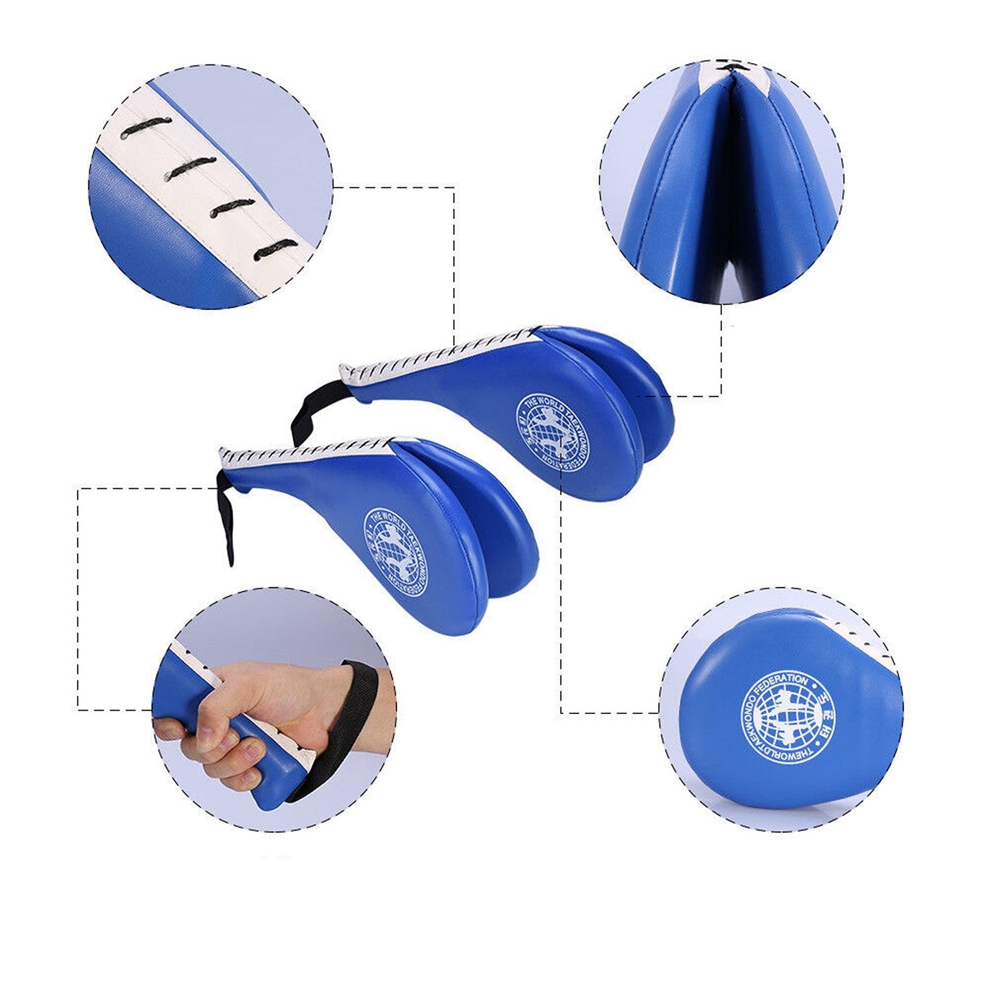 Kickboxing Training Pad Double Kick Taekwondo Design