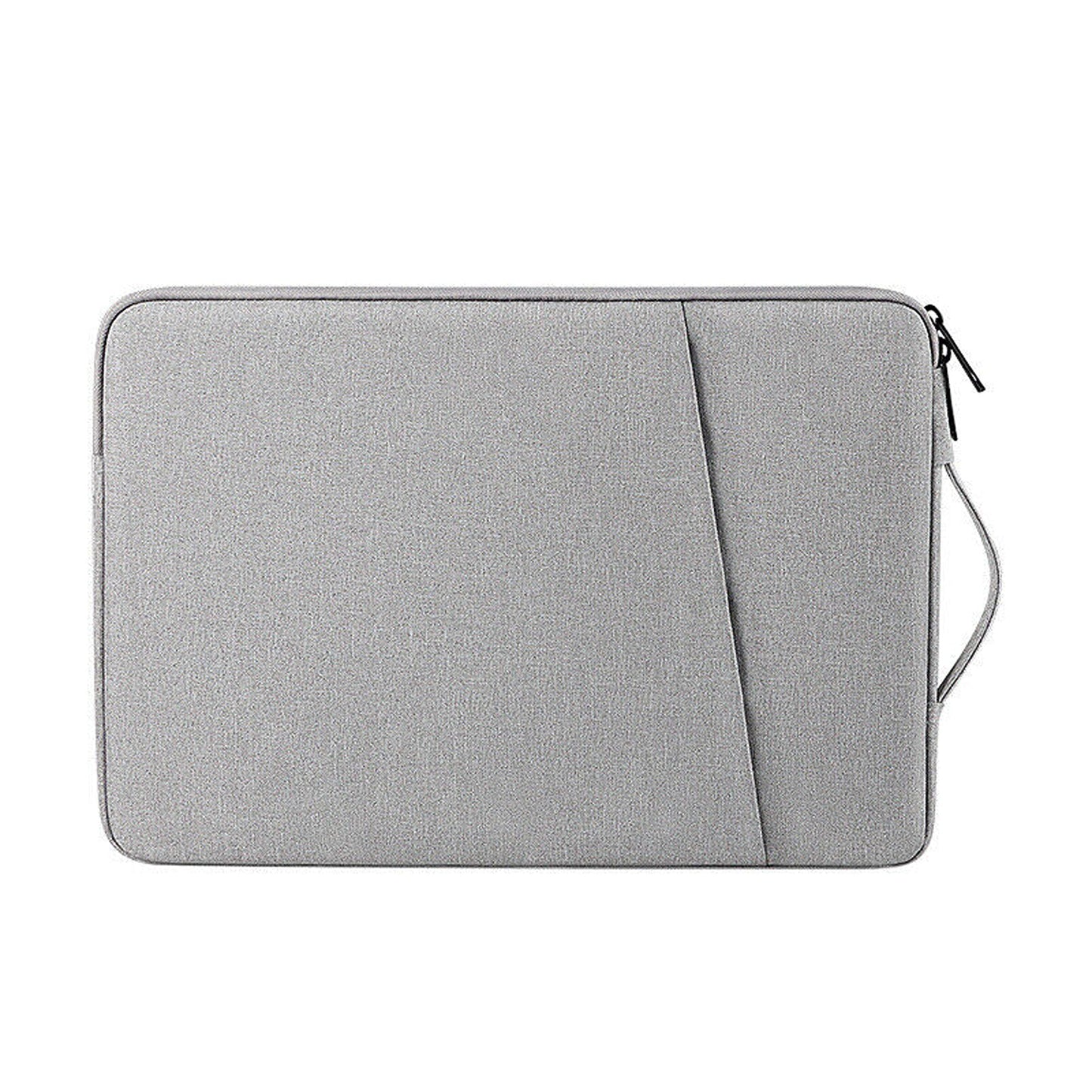 Light Grey Laptop Sleeve Bag Carry Case 13in 14in 15in 16in For MacBook Air Pro Dell HP
