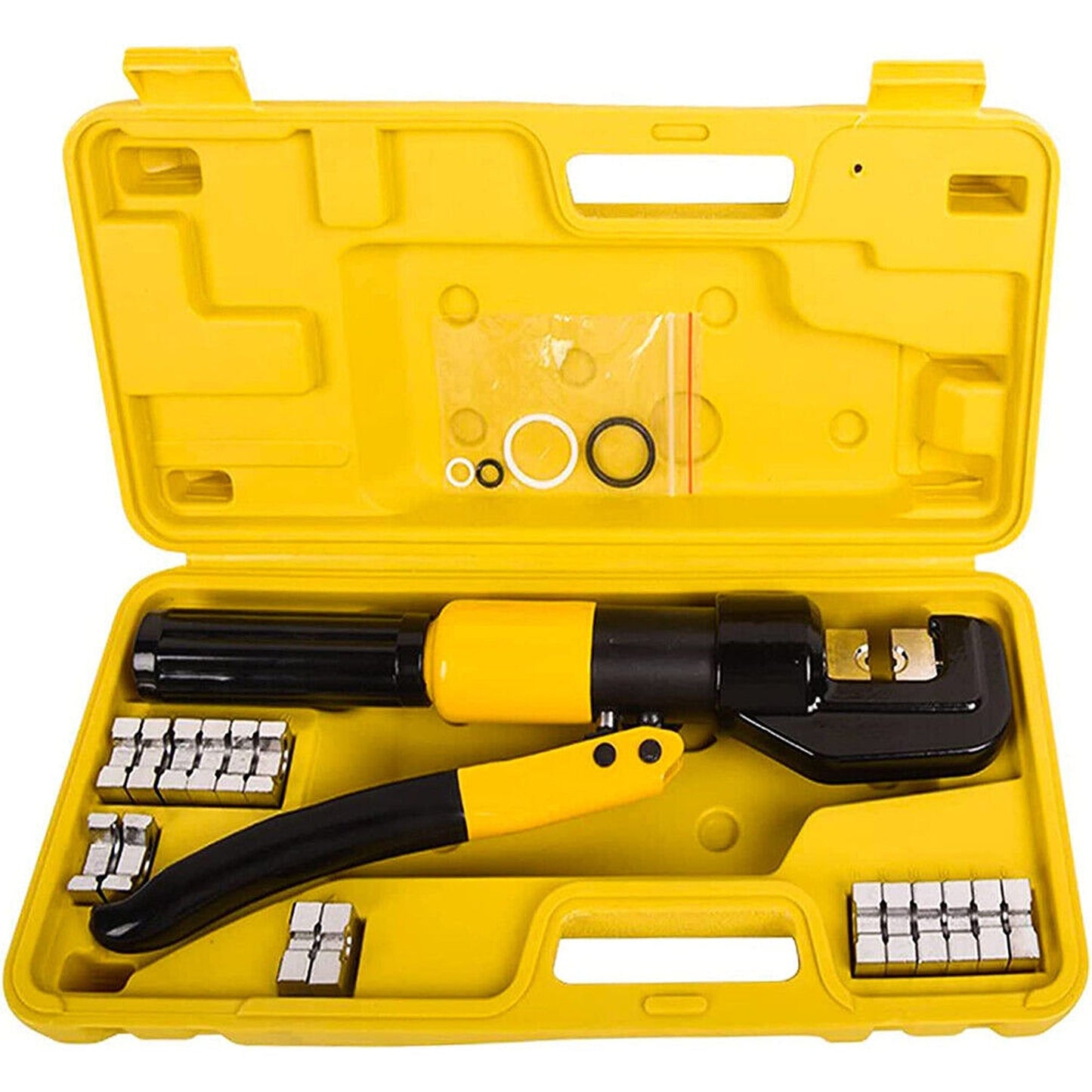Hydraulic Crimper for Cable and Wire - 9 Dies 8 Ton