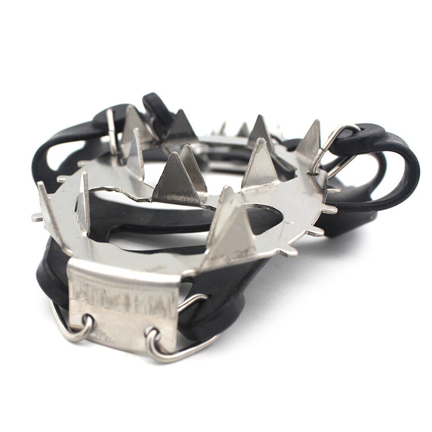 18-Stud Snow Ice Claw Crampons Winter Outdoor Climbing Gear