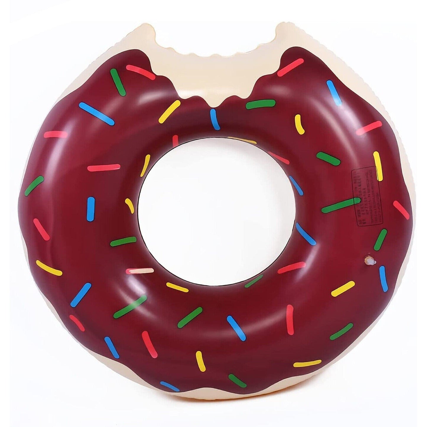 Giant Adult Inflatable Donut Pool Float Swimming Ring Lounge Bed