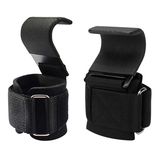 2pcs Bodybuilding Gym Straps for Muscle Training and Weight Lifting Support