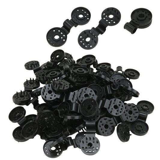 Clips and Hooks for Sunshade Nets and Tarps