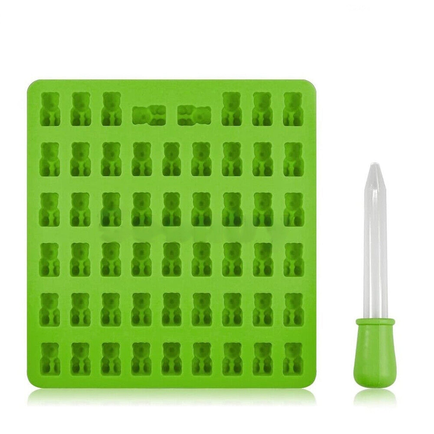 Gummy Bear Silicone Chocolate Mold Ice Cube Candy Jelly Baking Tray