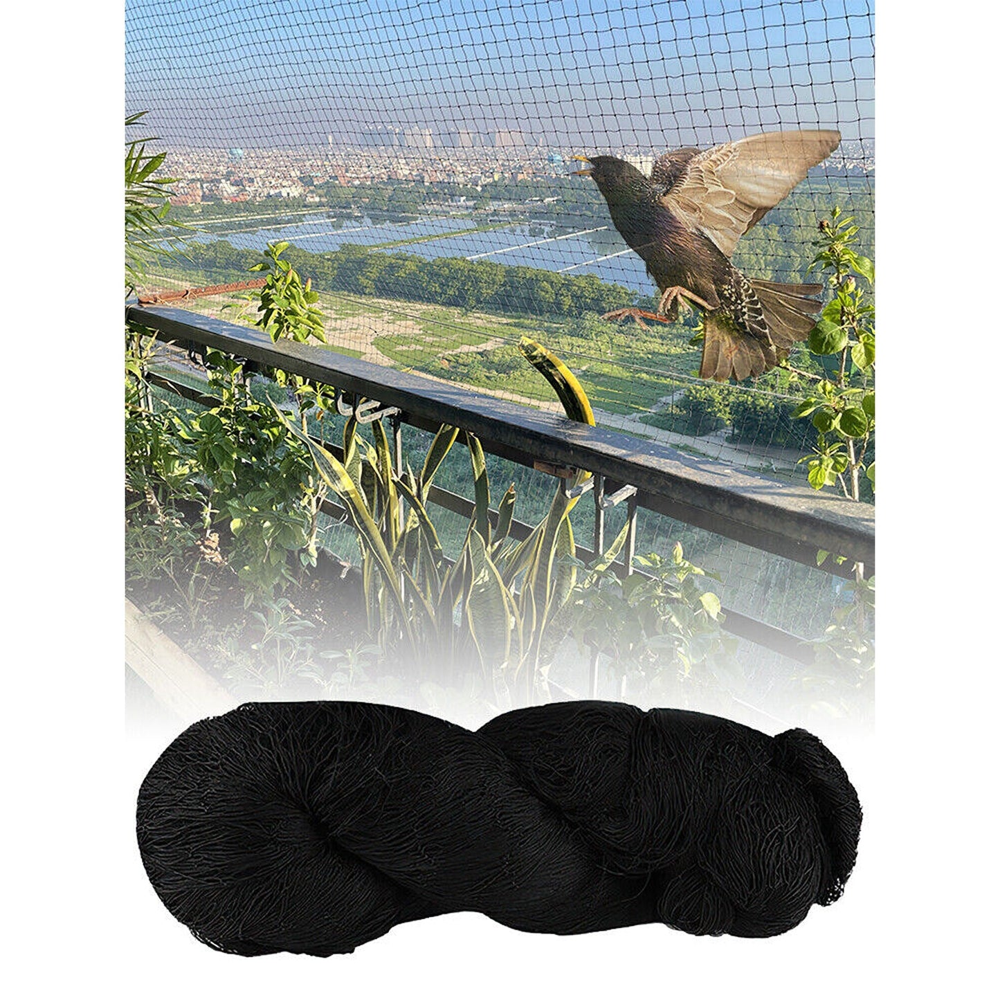 Anti Bird Netting for Garden Commercial Grade Mesh Cover for Fruit Trees