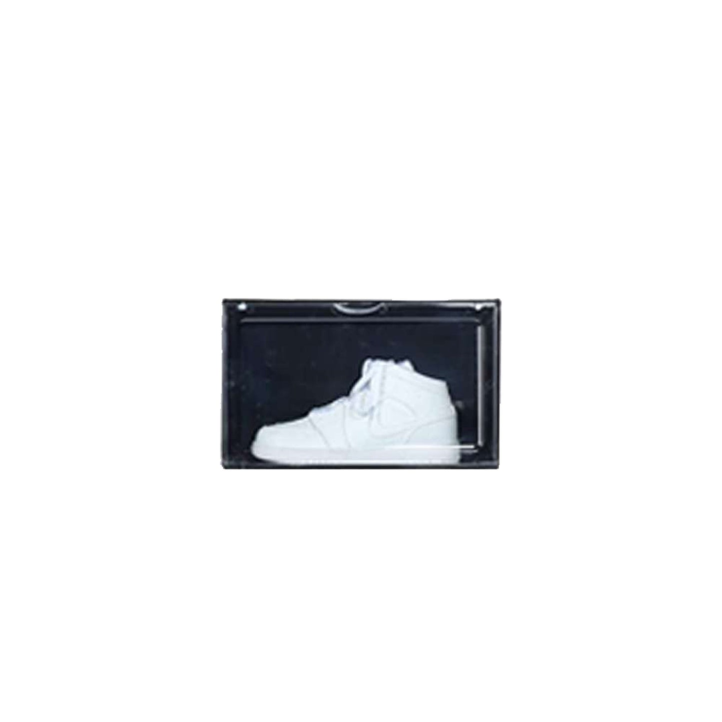 Black Acrylic Stackable Boxes for Premium Sneaker Display and Storage