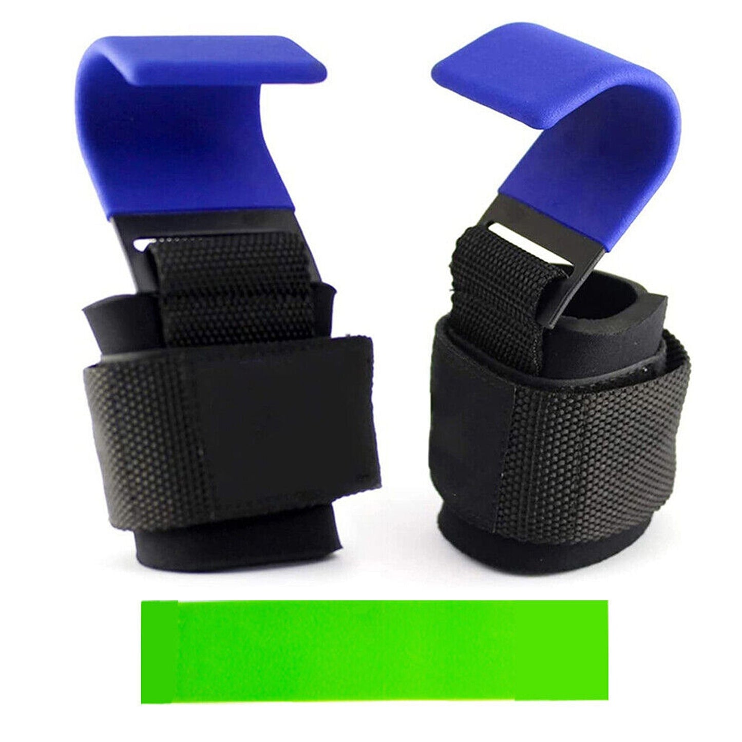 Gym Power Lifting Hooks with Wrist Support Adjustable Straps