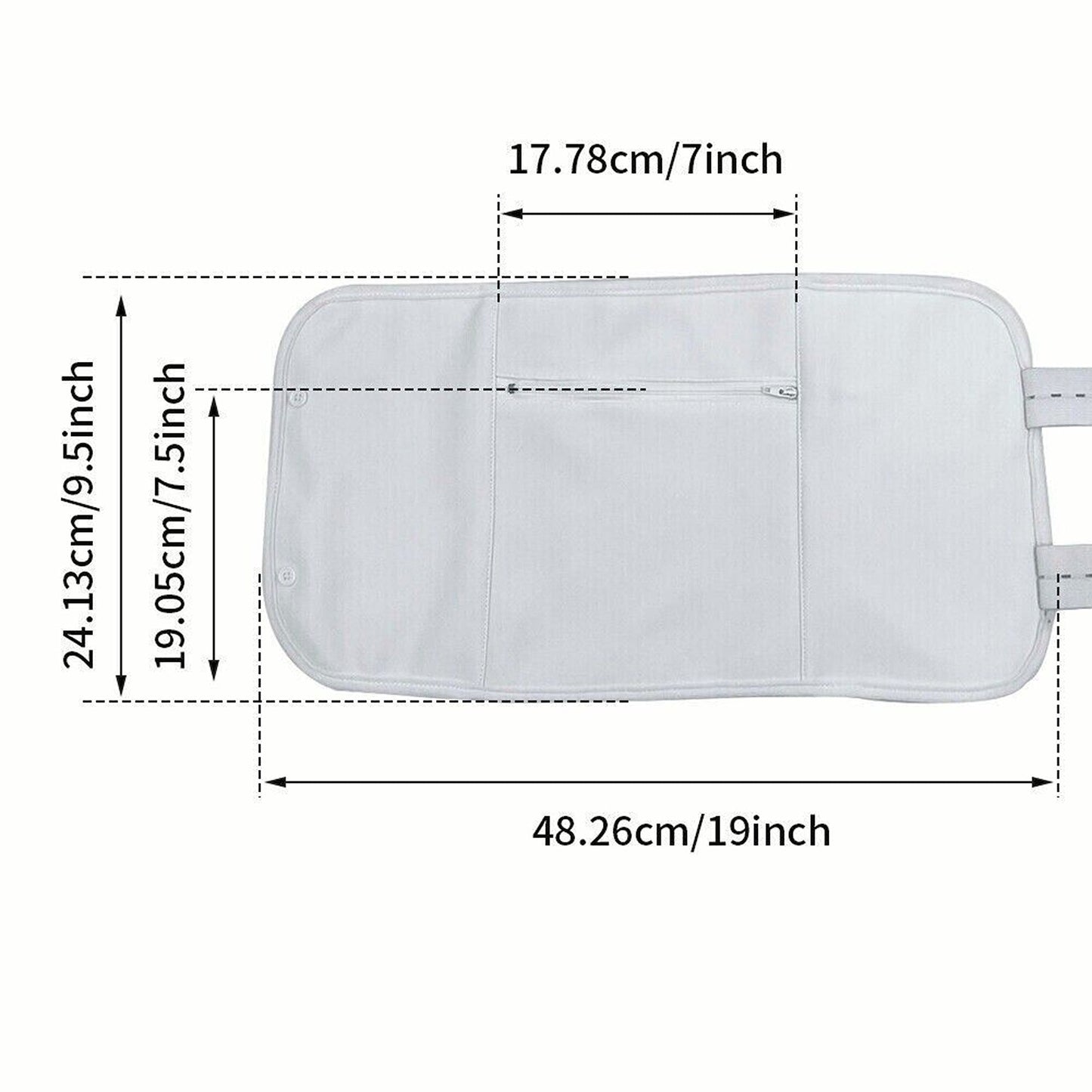 Reusable Castor Oil Pack Kit Compress Wrap Belt Toxin Inflammation Remover