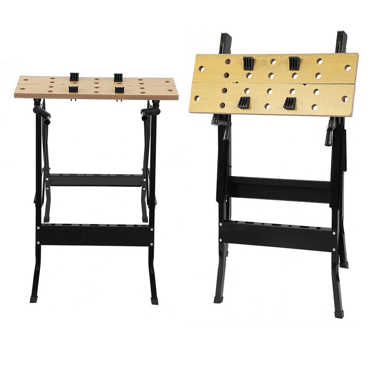Swivel Clamp Folding Workbench Adjustable Table
