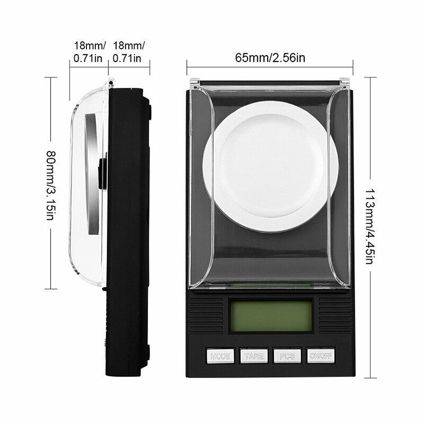 Mini Digital Jewelry Scales for Gold and Diamonds