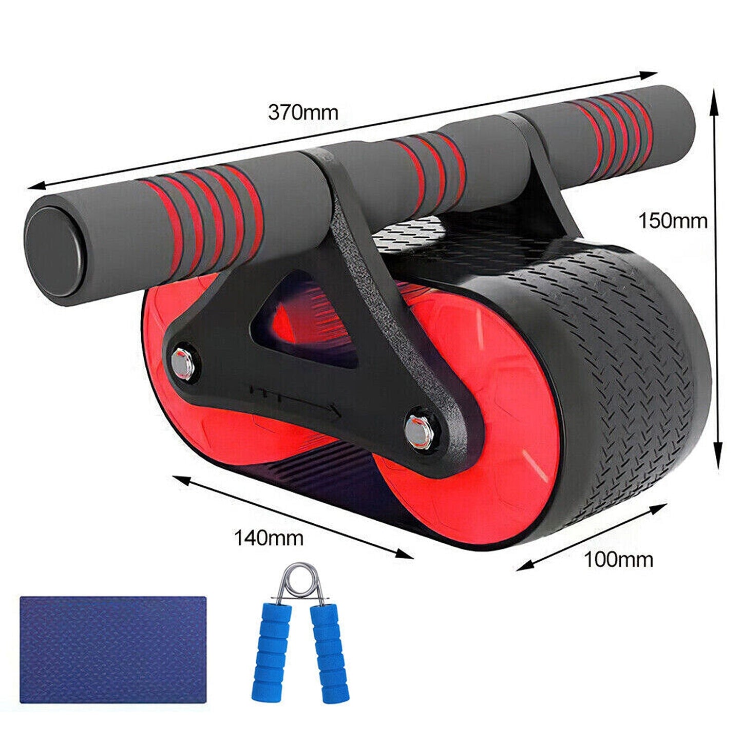 Automatic Rebound Fitness Abdominal Roller Anti Slip Wheel