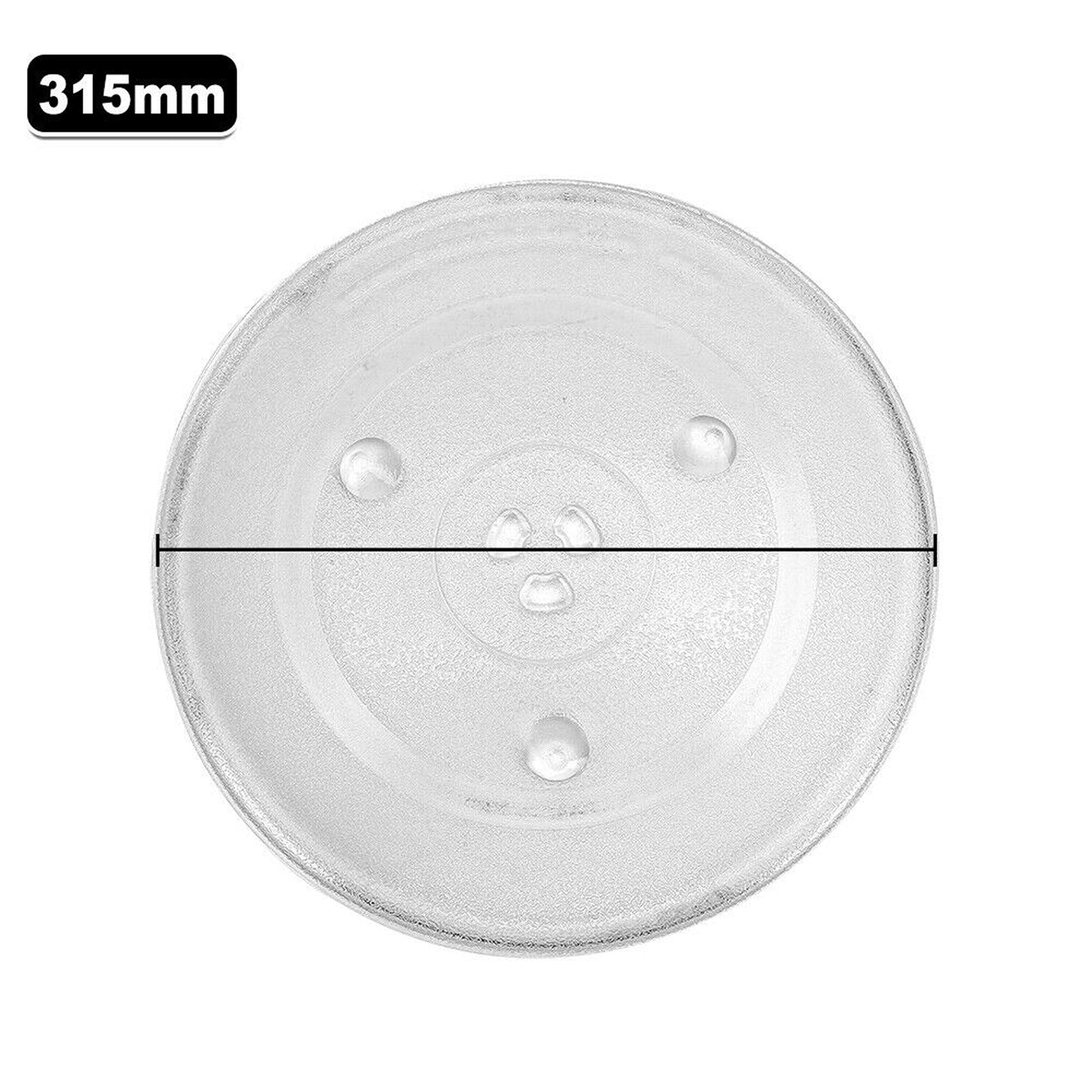 Replacement Microwave Plate Thick Glass Turntable for Food Heating