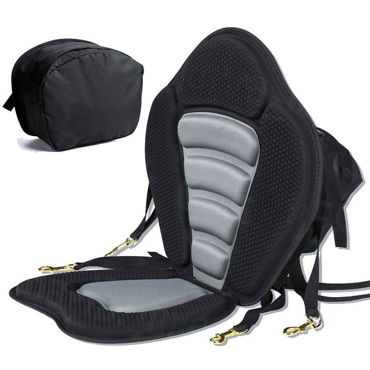 Adjustable Kayak Seat with BackPack Detachable Canoe Comfort Pad