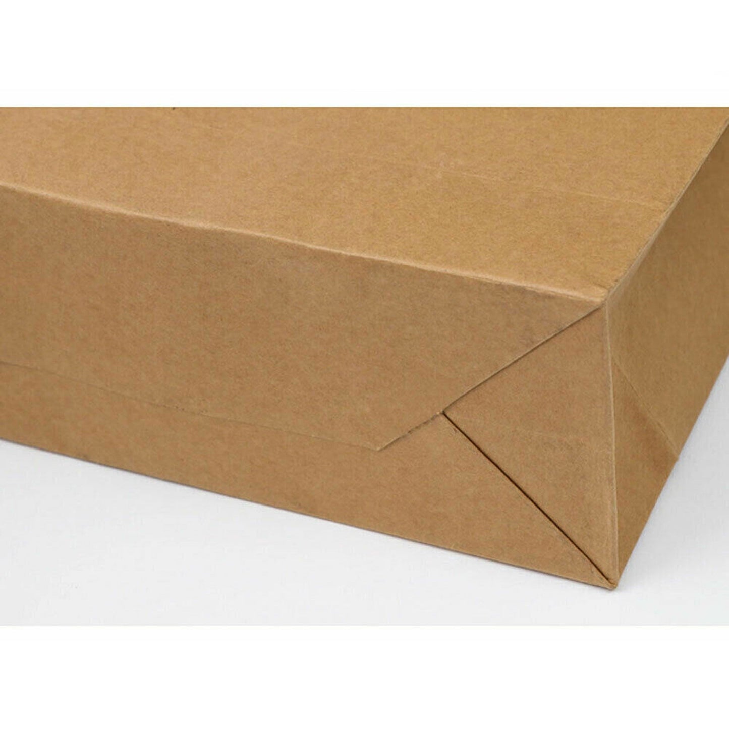 50pcs Bulk Kraft Paper Bags with Rope Handles Gift Shopping Carry Craft