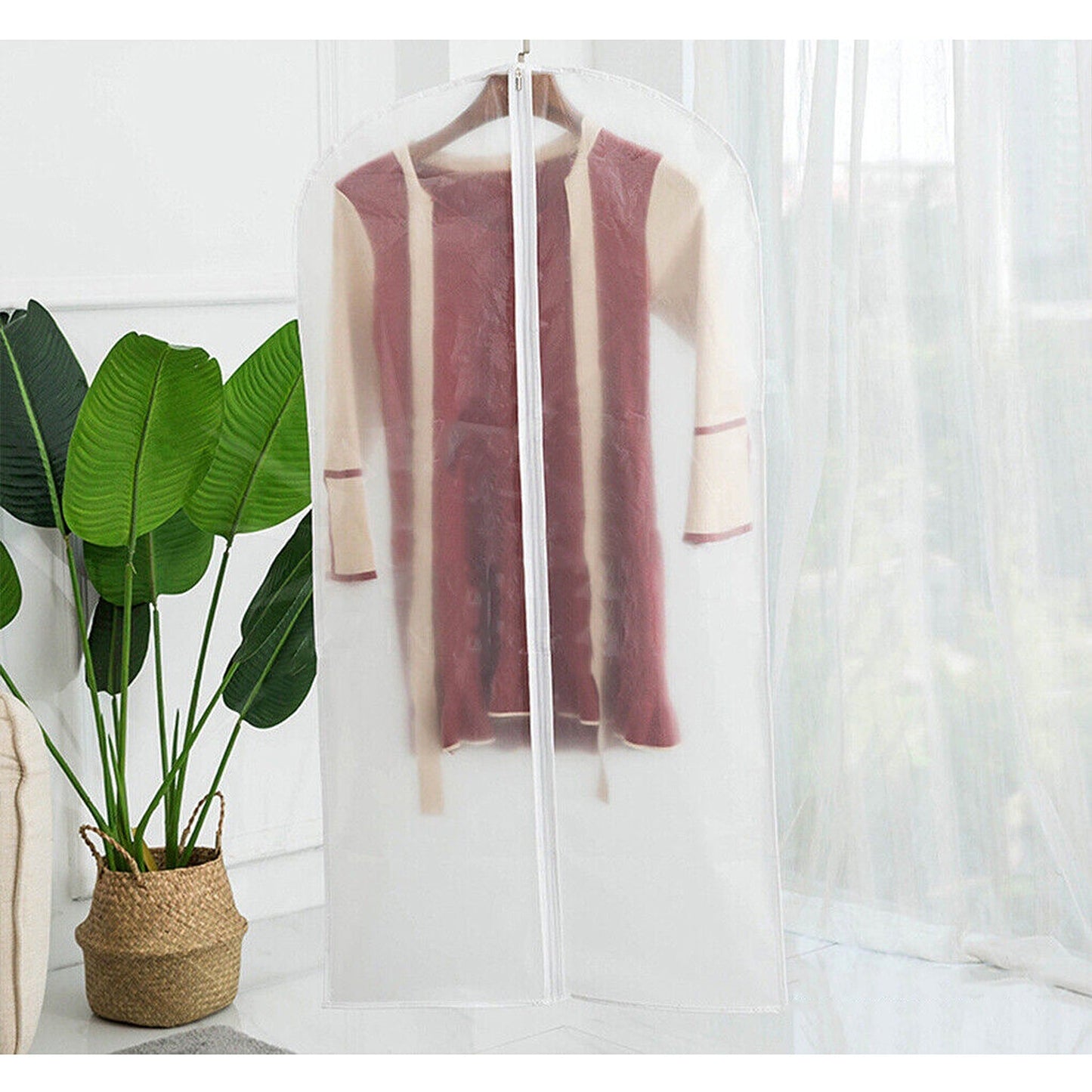 Dustproof Garment Storage Bag Suit Coat Dress Clothes Protector