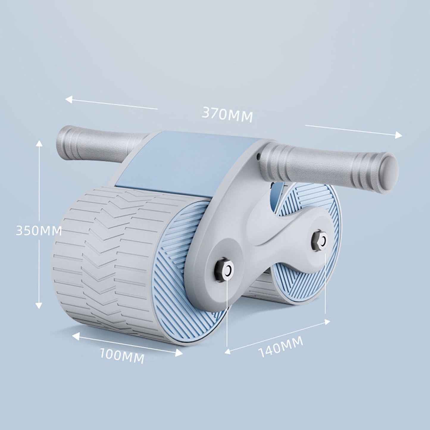 Automatic Rebound Abdominal Roller Fitness Exercise Wheel