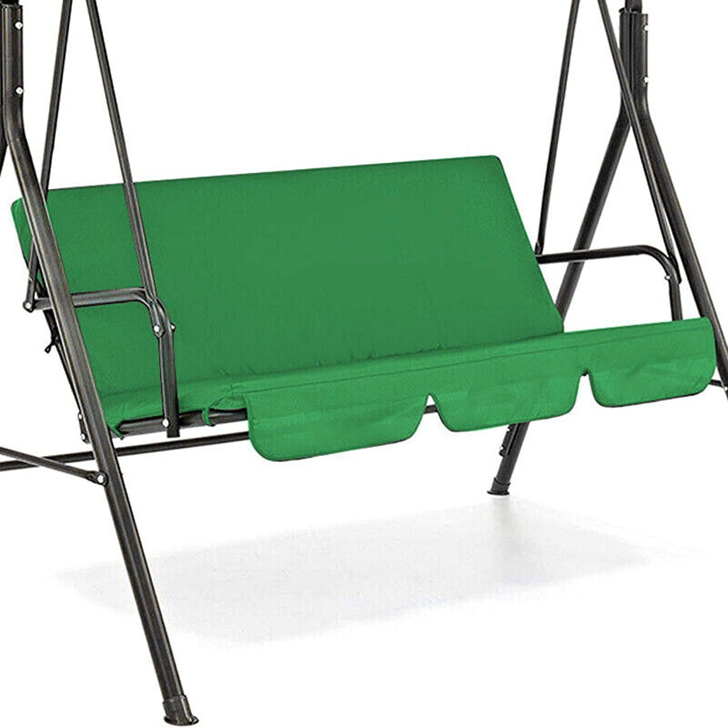 Garden Swing Chair Cover Waterproof Cushion for Outdoor Patio Seating