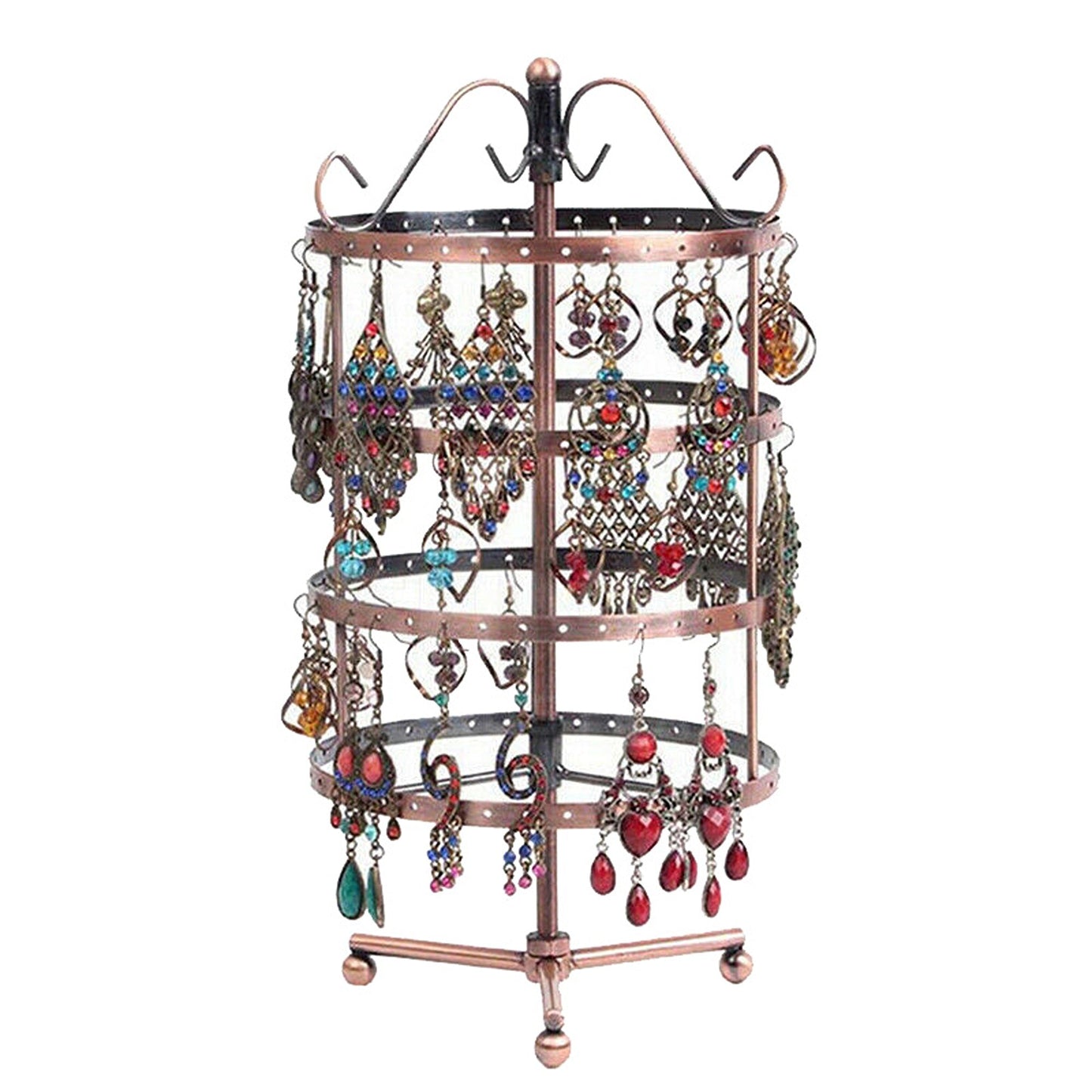 Stand Rack Hanger Jewelry Earring Necklace Holder Organizer