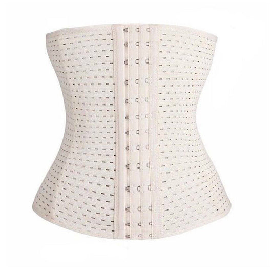 Underbust Corset Waist Cincher for Women Nude Tummy Girdle Body Shaper