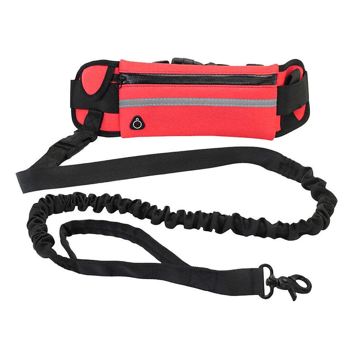 Hands-Free Dog Leash with Adjustable Waist Belt for Jogging